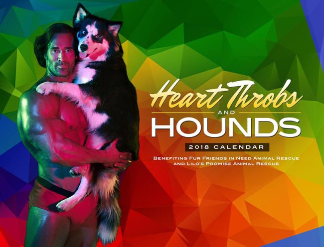 Heart Throbs and Hounds calendar